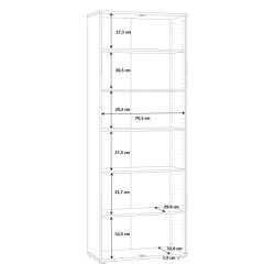 Szafa bieliźniarka lub regał biurowy – biel klasyczna | Sklep Domowanie