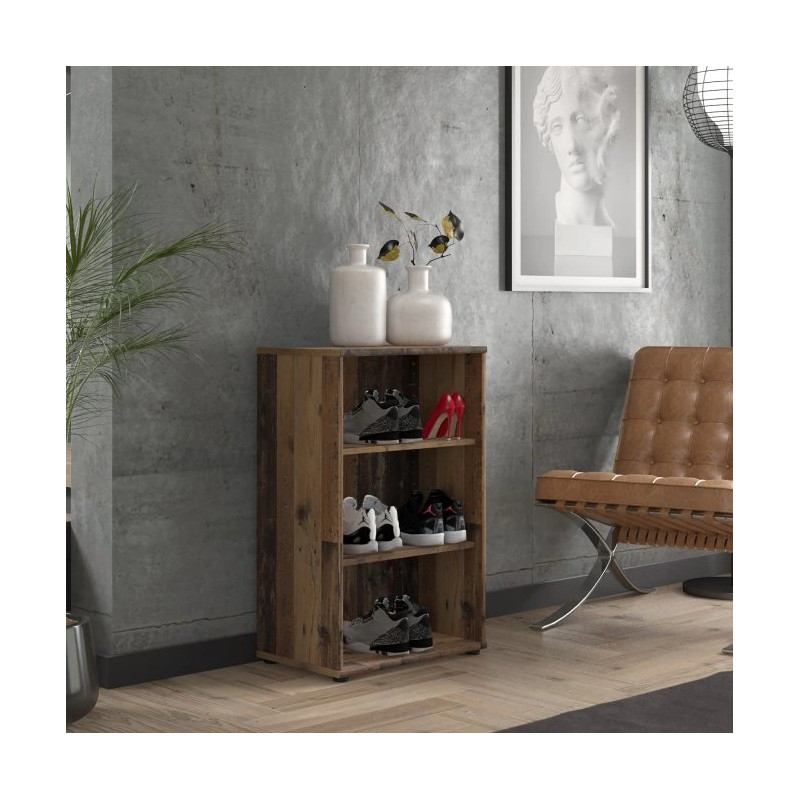 Regał Old-Wood Vintage – stylowy mebel do salonu | Domowanie.pl