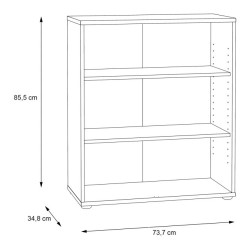 Regał Old-Wood Vintage NET106 – stylowy i praktyczny | Domowanie.pl