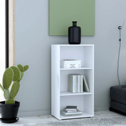 Biały regał NET106 – idealny do gabinetu lub salonu | Domowanie