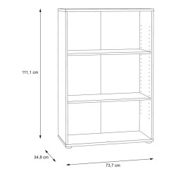 Ekskluzywny regał Old-Wood Vintage – stylowy i funkcjonalny mebel