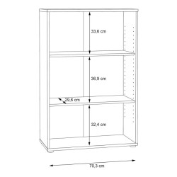 Ekskluzywny regał Old-Wood Vintage – stylowy i funkcjonalny mebel