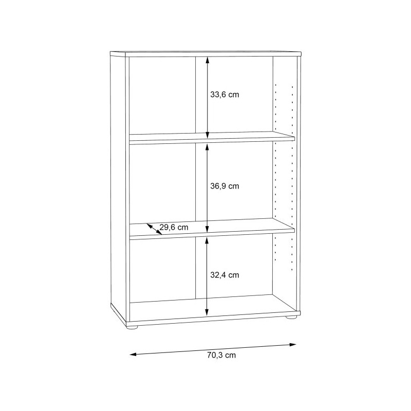Ekskluzywny regał Old-Wood Vintage – stylowy i funkcjonalny mebel