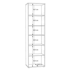 Stylowy regał 55 cm NET106 – szybka wysyłka | Sklep Domowanie
