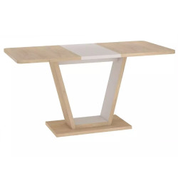 Rozkładany stół Nigel dąb cremona torro/kaszmir 120/80(160)x76