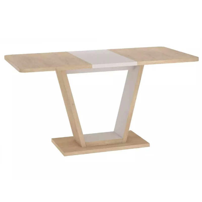 Rozkładany stół Nigel dąb cremona torro/kaszmir 120/80(160)x76