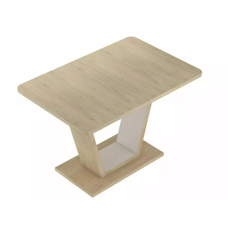 Rozkładany stół Nigel dąb cremona torro/kaszmir 120/80(160)x76