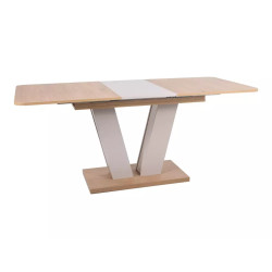 Rozkładany stół Platon dąb cremona torro/kaszmir 136/80(176)x76