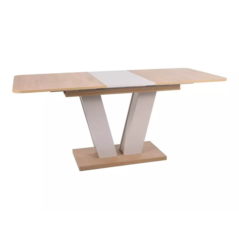 Rozkładany stół Platon dąb cremona torro/kaszmir 136/80(176)x76