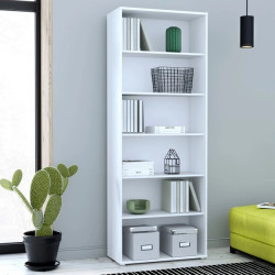 Regał biały 73,7 cm – pojemny i nowoczesny | Sklep Domowanie