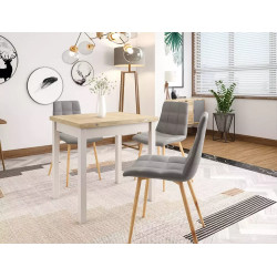 Rozkładany stół Flip 80 dąb cremona torro/kaszmir 80(160)x78