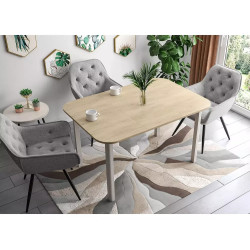 Rozkładany stół Dante II dąb cremona torro/kaszmir 90(130)x75