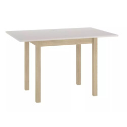 Rozkładany stół Flip 60 kaszmir/dąb cremona torro 60/80(120)x78