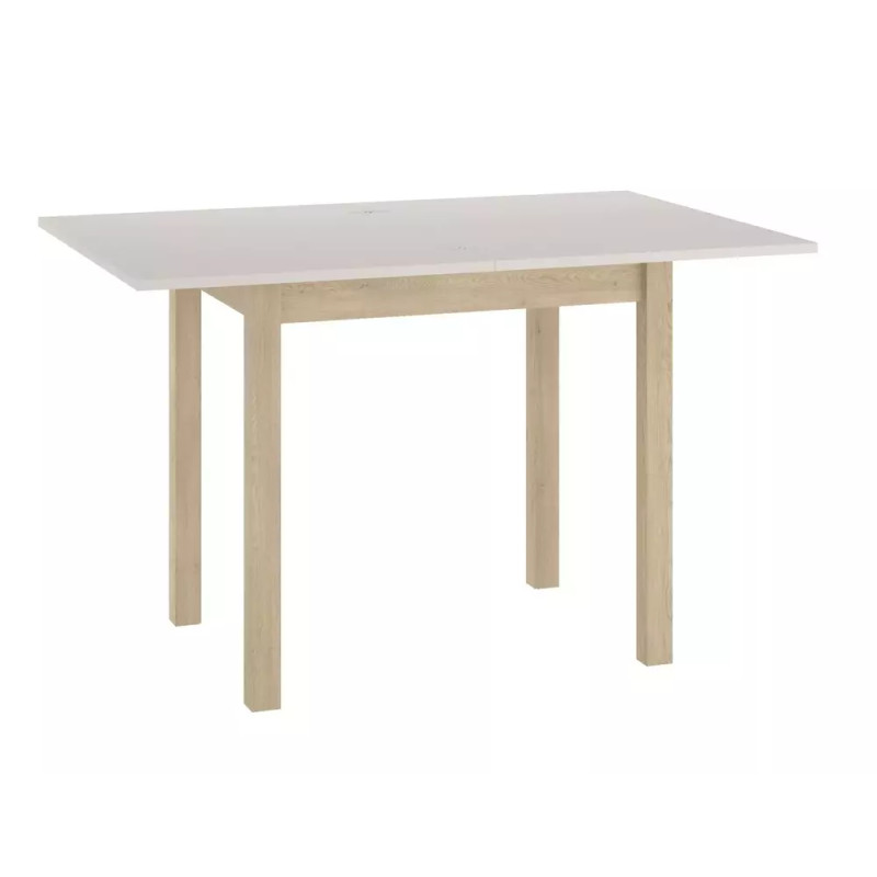 Rozkładany stół Flip 60 kaszmir/dąb cremona torro 60/80(120)x78