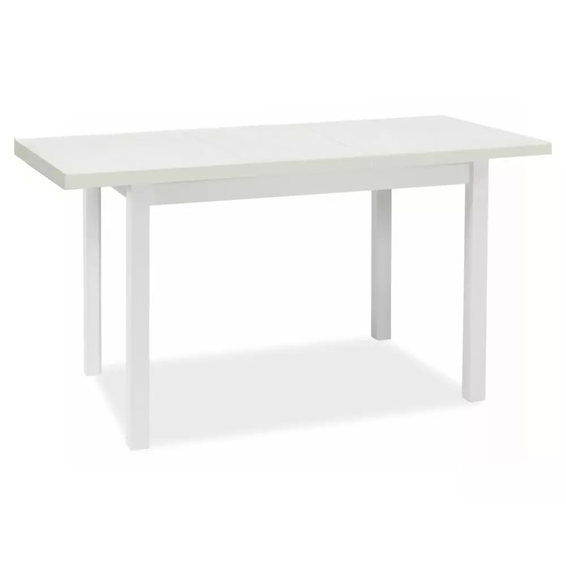 Rozkładany stół Adam 160 biały mat 68/120(160)x75