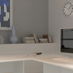 Element narożny do biurek – biały blat 72 cm | Kup online