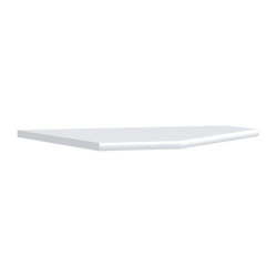 Element narożny do biurek – biały blat 72 cm | Kup online