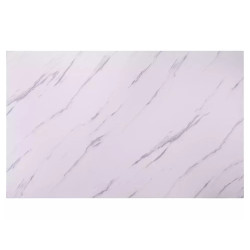 Stół Marcus biały efekt marmuru/dąb 75(120)x76