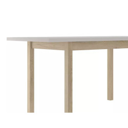 Rozkładany stół Adam 125  kaszmir/dąb cremona torro 65/90(125)x75