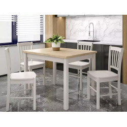 Stół Adam 120 dąb cremona torro/kaszmir 68(120)x75