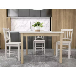 Stół Adam 120 kaszmir/dab cremona torro 68(120)x75