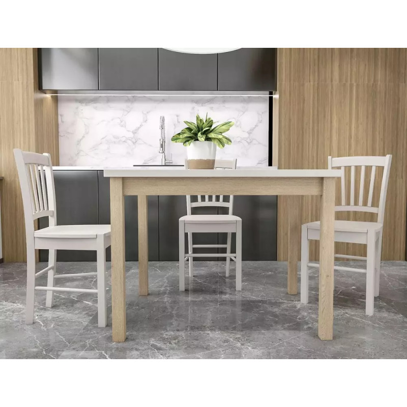 Stół Adam 120 kaszmir/dab cremona torro 68(120)x75