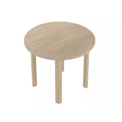 Stół Adam fi80 dąb cremona torro 80x75