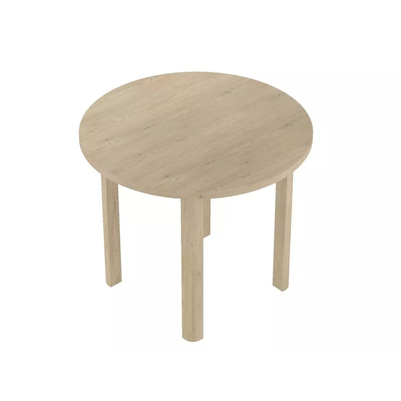 Stół Adam fi80 dąb cremona torro 80x75