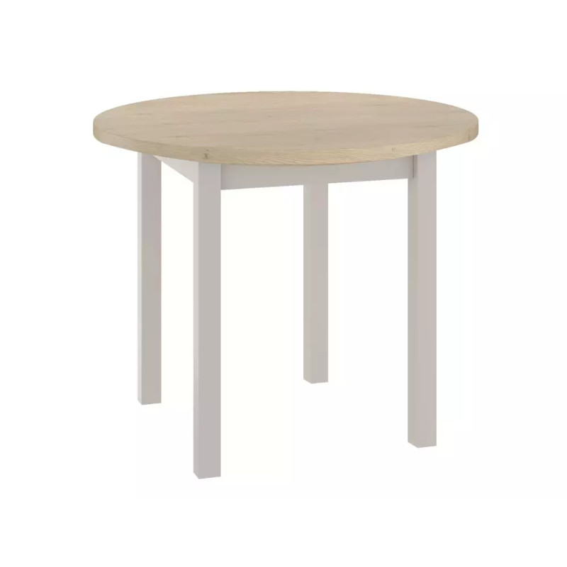 Stół Adam fi80 dąb cremona torro/kaszmir 80x75