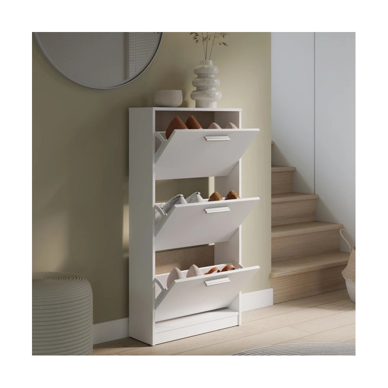 Szafka na buty NET106 MSA312-120 Biały Meble Forte