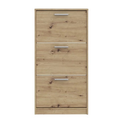 Nowoczesna szafka na buty 3D Dąb Artisan – Domowanie sklep z meblami