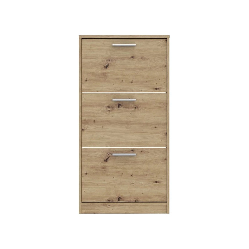 Nowoczesna szafka na buty 3D Dąb Artisan – Domowanie sklep z meblami