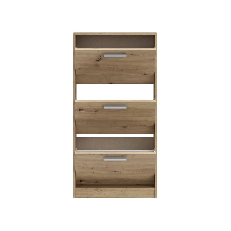 Nowoczesna szafka na buty 3D Dąb Artisan – Domowanie sklep z meblami