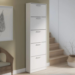 Szafka na buty NET402 Biała 5 szafek – Domowanie sklep z meblami