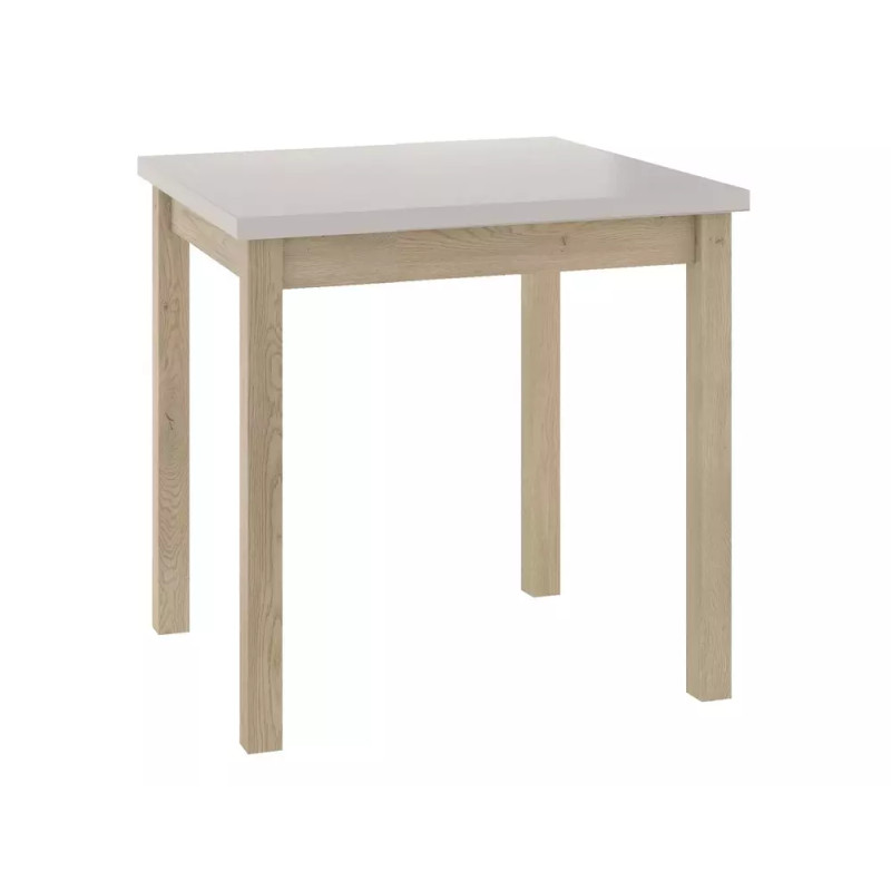 Stół Adam 80 kaszmir/dąb cremona torro 80x75