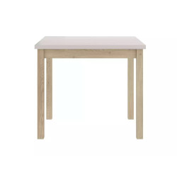 Stół Adam 80 kaszmir/dąb cremona torro 80x75