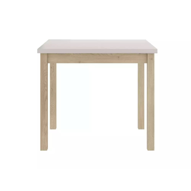 Stół Adam 80 kaszmir/dąb cremona torro 80x75