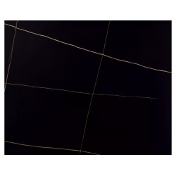 Ceramiczny stół Rion 160 czarny mat 90(160)0x76