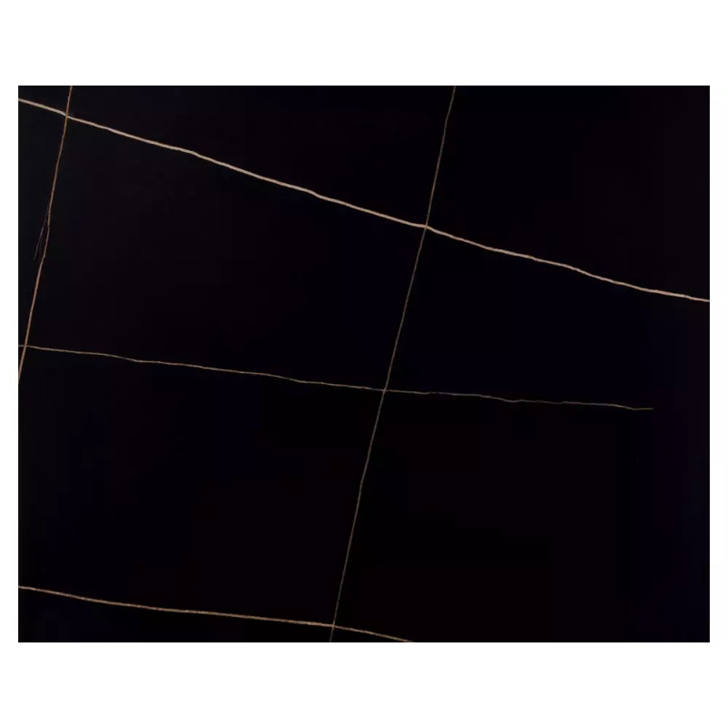 Ceramiczny stół Rion 80 czarny mat 80x76