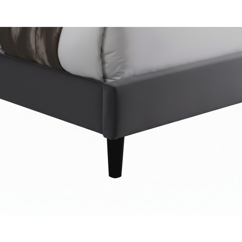 Łóżko Malaga Velvet 140x200 kolor szary tap. Bluvel 14