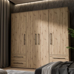 Szafa ubraniowa 210 cm JPTS86T-T14 – Kolekcja Jupiter – Domowanie