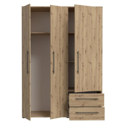 Szafa 145 cm Jupiter Dąb Artisan D78 – Styl i funkcjonalność | Domowanie.pl