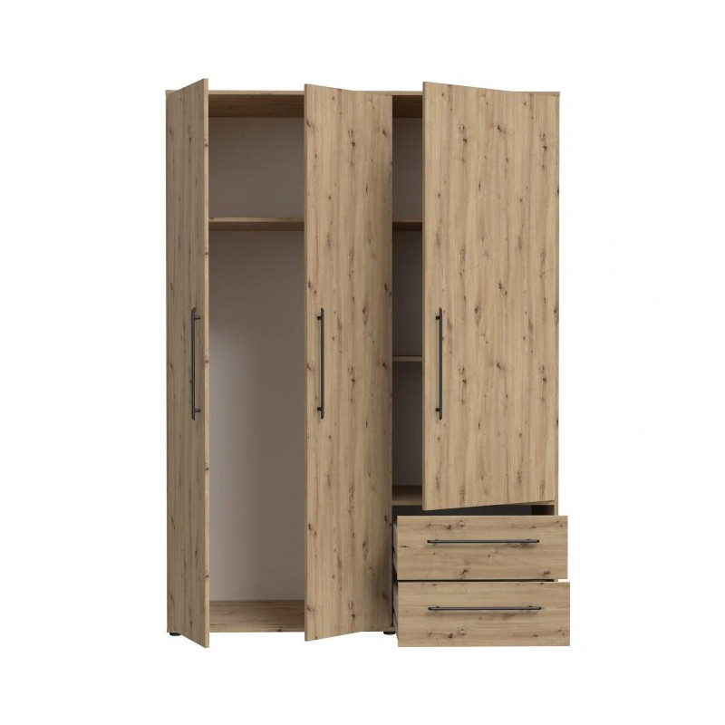 Szafa 145 cm Jupiter Dąb Artisan D78 – Styl i funkcjonalność | Domowanie.pl