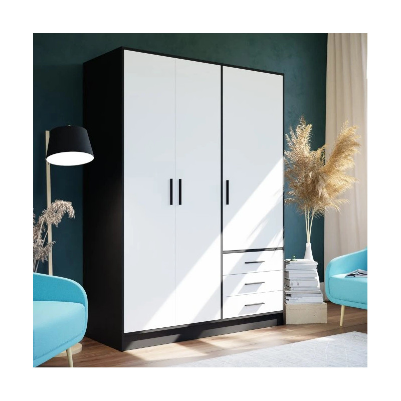 Nowoczesna szafa 145 cm JPTS86T-T23 – Styl i funkcjonalność