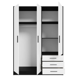 Nowoczesna szafa 145 cm JPTS86T-T23 – Styl i funkcjonalność