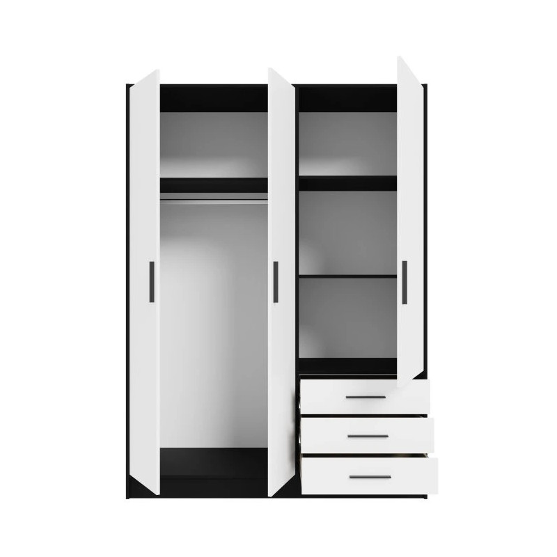 Nowoczesna szafa 145 cm JPTS86T-T23 – Styl i funkcjonalność