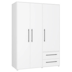 Szafa 145 cm Biała  – Kolekcja Jupiter | Domowanie.pl