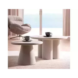 Ława Rosalia mikrocement jasny szary 45x80