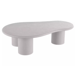 Ława Selena mikrocement jasny szary 35x80x130