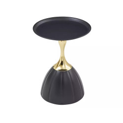 Ława Piana czarny/złoty 50x38